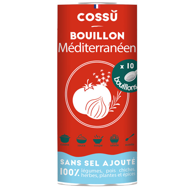 Bouillon déshydraté légumes méditerranéens bio - 1