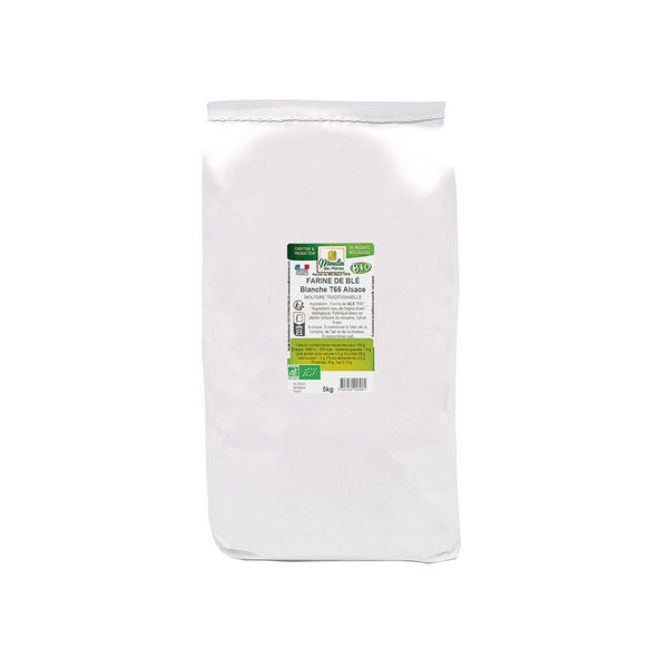 Farine de blé blanche t65 bio - 1