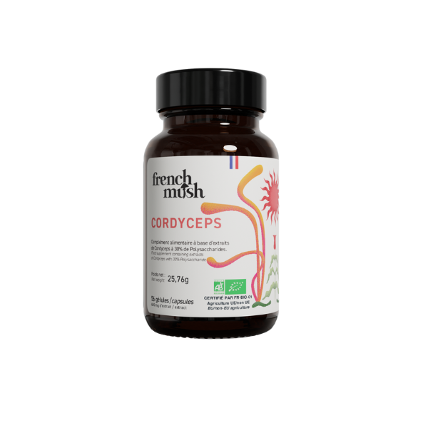 Le cordyceps bio (56 gélules) - 1