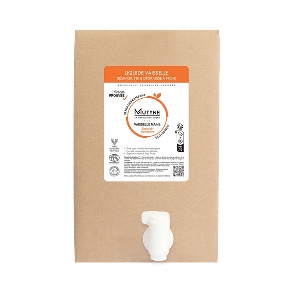 Liquide vaisselle ecocert zeste de mandarine vrac - 1